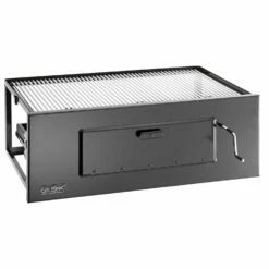 Fire Magic Lift-A-Fire Slide-In Charcoal Grill, 23x16-Inch