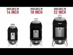 Weber Smokey Mountain Cooker Charcoal Smoker, 18-Inch (WEB-721001) 25 Weber Smokey Mountain Cooker Charcoal Smoker, 18-Inch (WEB-721001) -Broil King Shop 44IW F3sVa0 19