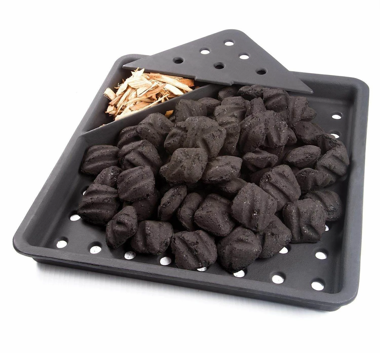 Napoleon 67732 Cast Iron Charcoal And Smoker Tray 3 Napoleon 67732 Cast Iron Charcoal And Smoker Tray - Image 3