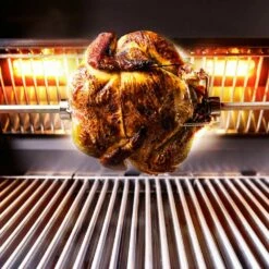 Saber A50AA0212 Stainless Steel Rotisserie Rod For 3-Burner Grill -Broil King Shop a50aa0212 ls b 02 20