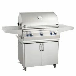 Fire Magic A540s Aurora Gas Grill On Cart With Single Side Burner