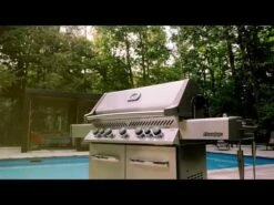 Napoleon P665RSIB Prestige 665 Gas Grill On Cart With Rotisserie And Side Burner, 37-Inches -Broil King Shop aagG88UbH14 181