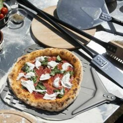 Alfa AC-5PSET48 48-Inch Large Pizza Peel, Turner, Brush, Rake, And Shovel -Broil King Shop ac 2pset24bk ls a 03 22 7