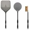 Alfa AC-3PSET36 36-Inch Medium Pizza Peel, Turner, And Brush