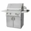Solaire AGBQ-36 36-Inch Deluxe Freestanding Grill On 2-Door Cart With Rotisserie