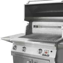 Solaire AGBQ-30 30-Inch Deluxe Freestanding Grill On 2-Door Cart With Rotisserie -Broil King Shop agbq 30 ped feat b 02 20