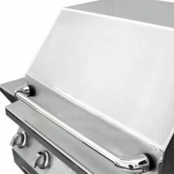 Solaire AGBQ-30 30-Inch Deluxe Freestanding Grill On 2-Door Cart With Rotisserie -Broil King Shop agbq 30 ped feat d 02 20