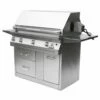 Solaire AGBQ-42 42-Inch Deluxe Freestanding Grill On 3-Drawer Cart With Rotisserie