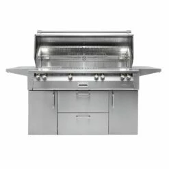 Alfresco ALXE-56BFGC Freestanding All Grill, 56-Inch 17 Alfresco ALXE-56BFGC Freestanding All Grill, 56-Inch -Broil King Shop alxe 56bfgc open