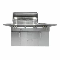 Alfresco ALXE-56C Freestanding Grill, 56-Inch -Broil King Shop alxe 56c open