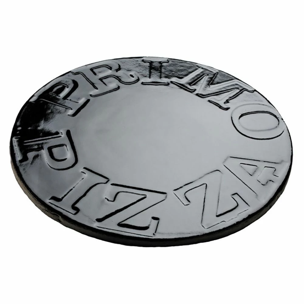 Primo Porcelain Glazed Pizza Baking Stone, 13-Inch Diameter 2 Primo Porcelain Glazed Pizza Baking Stone, 13-Inch Diameter - Image 2