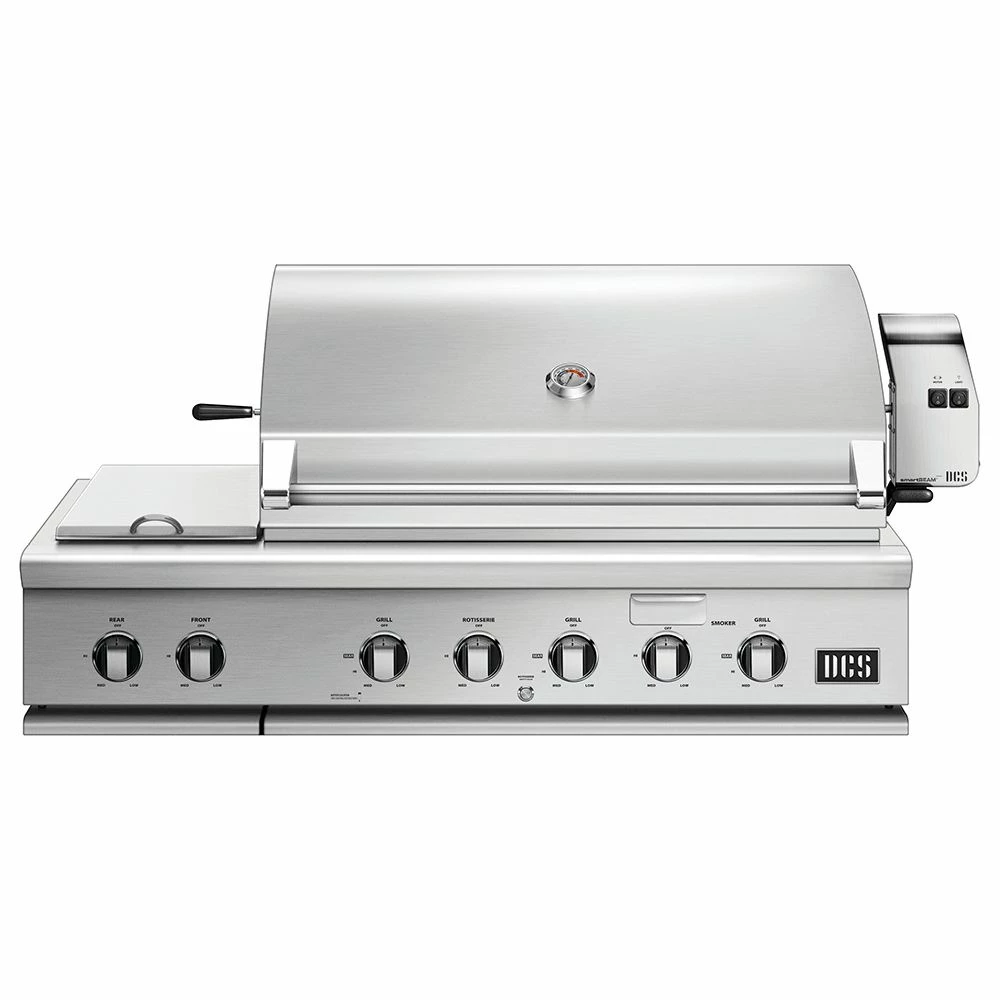 DCS BH1-48RS Series 7 48-Inch Built-In Gas Grill With Rotisserie And Side Burner 1 DCS BH1-48RS Series 7 48-Inch Built-In Gas Grill With Rotisserie And Side Burner