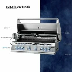 Napoleon BIG38RBSS Stainless Steel Built-In 700 Series 38-Inch Infrared Rear 5-Burner Gas Grill Head -Broil King Shop big32rbss ls i 03 21