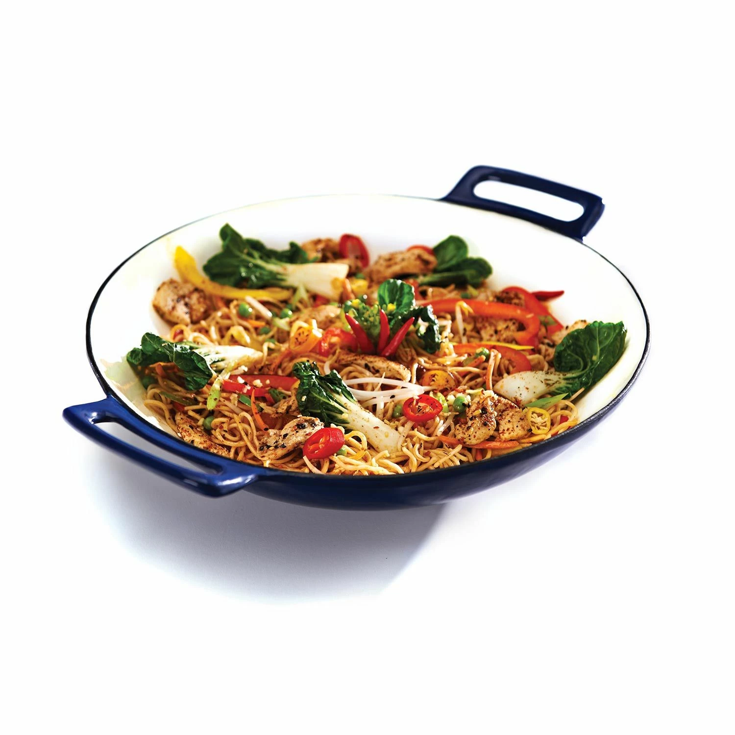 Broil King 69710 Porcelain Cast Iron Wok 2 Broil King 69710 Porcelain Cast Iron Wok - Image 2