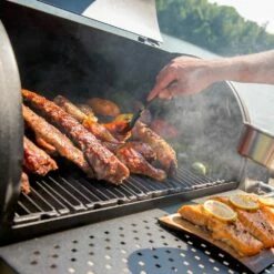 Broil King 958050 Regal Offset 500 Charcoal Smoker, 32-Inches -Broil King Shop bk 958050 c 08 22