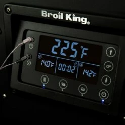 Broil King 494051 Crown Pellet 500 Smoker And Grill 18 Broil King 494051 Crown Pellet 500 Smoker And Grill -Broil King Shop bk baron pellet controlpanel smoke a 06 20