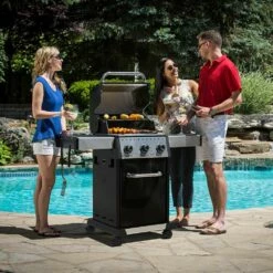 Broil King BR-320 Baron 320 Pro 3-Burner Gas Grill, 50-Inches -Broil King Shop bk br 320 pro ls a 03 21