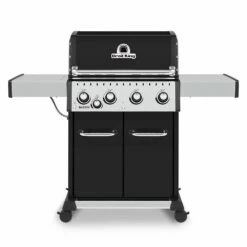 Broil King BR-440 Baron 440 Pro 4-Burner Gas Grill With Side Burner, 57-Inches