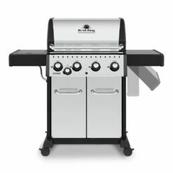 Broil King CRN-S440 Crown S440 Stainless Steel 4-Burner Gas Grill Side Burner, 57-Inches -Broil King Shop bk crn s440 c 03 21