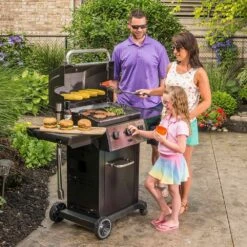 Broil King MON-320 Monarch 320 3-Burner Grill On 2-Wheel Cart, 22-Inches 20 Broil King MON-320 Monarch 320 3-Burner Grill On 2-Wheel Cart, 22-Inches -Broil King Shop bk monarch320 ls d 06 20