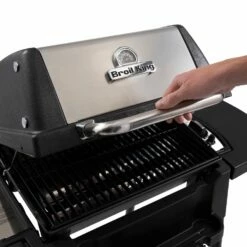 Broil King 950654 Porta-Chef 120 Portable Grill, 18-Inches, Propane -Broil King Shop bk porta chef120 lid lift a 06 20