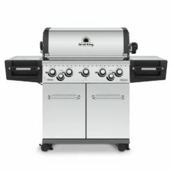 Broil King REG-S590P Regal S590 Pro 5-Burner Freestanding Grill With Side Burner, 32-Inches