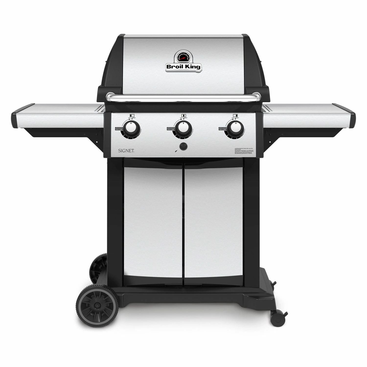 Broil King SIG-320 Signet 320 3-Burner Grill On 2-Wheel Cart, 25.5-Inches 1 Broil King SIG-320 Signet 320 3-Burner Grill On 2-Wheel Cart, 25.5-Inches