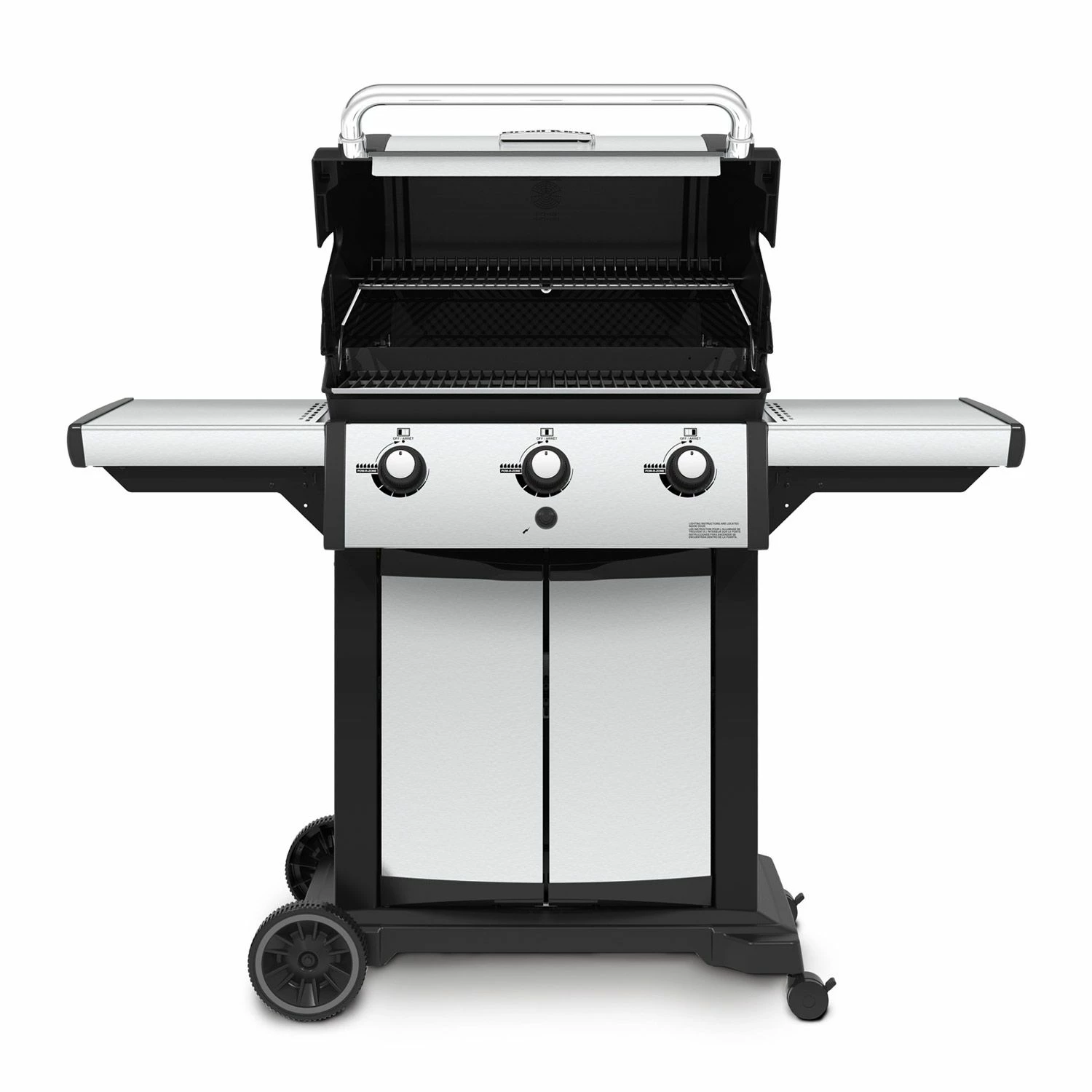 Broil King SIG-320 Signet 320 3-Burner Grill On 2-Wheel Cart, 25.5-Inches 2 Broil King SIG-320 Signet 320 3-Burner Grill On 2-Wheel Cart, 25.5-Inches - Image 2