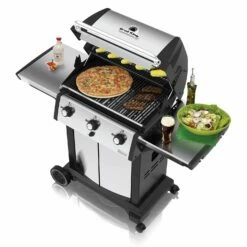 Broil King SIG-320 Signet 320 3-Burner Grill On 2-Wheel Cart, 25.5-Inches 18 Broil King SIG-320 Signet 320 3-Burner Grill On 2-Wheel Cart, 25.5-Inches -Broil King Shop bk signet320 c 06 20
