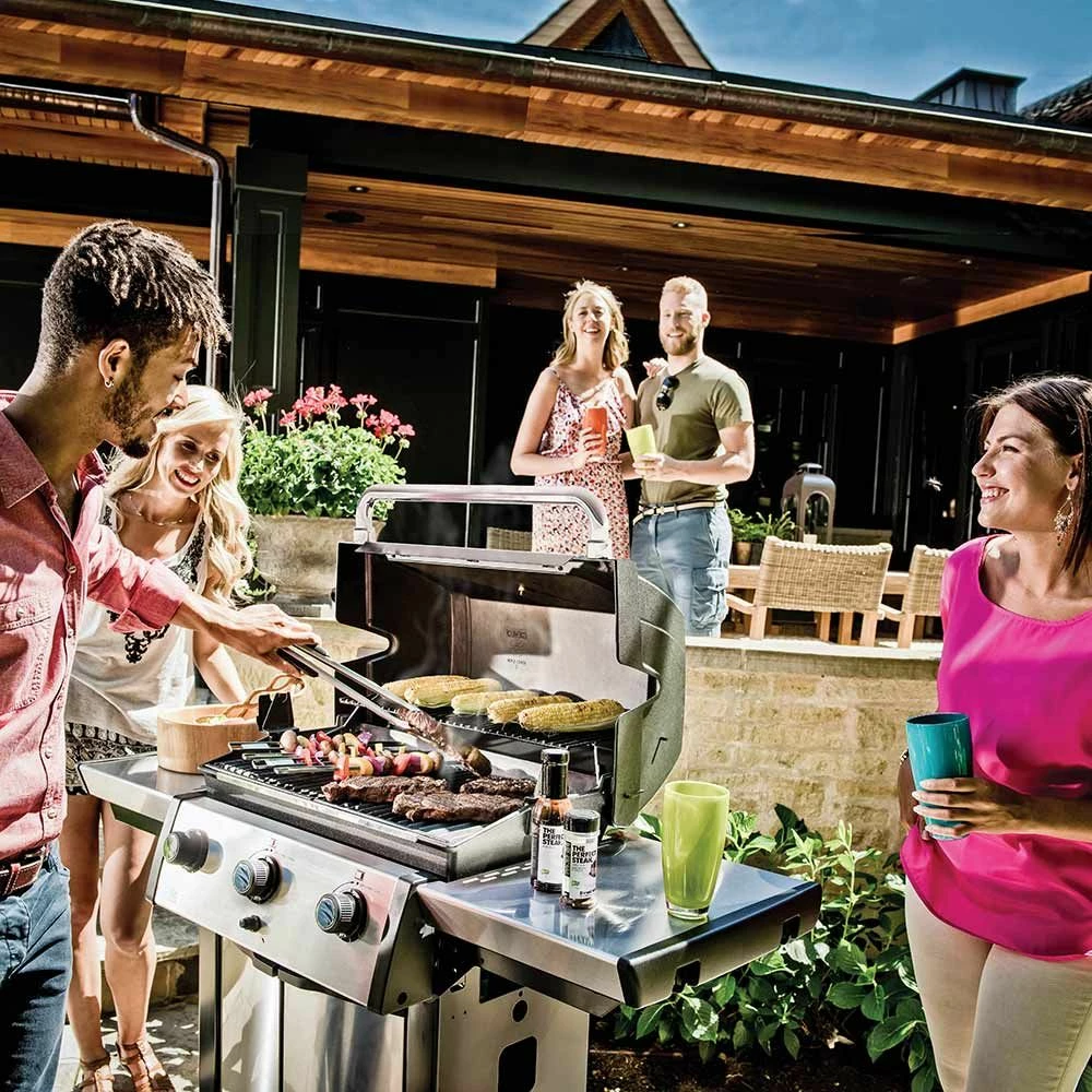 Broil King SIG-320 Signet 320 3-Burner Grill On 2-Wheel Cart, 25.5-Inches 4 Broil King SIG-320 Signet 320 3-Burner Grill On 2-Wheel Cart, 25.5-Inches - Image 4