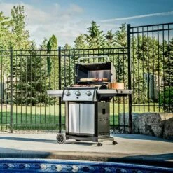 Broil King SIG-320 Signet 320 3-Burner Grill On 2-Wheel Cart, 25.5-Inches 20 Broil King SIG-320 Signet 320 3-Burner Grill On 2-Wheel Cart, 25.5-Inches -Broil King Shop bk signet320 ls f 06 20