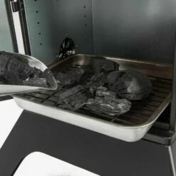 Broil King 923610 Smoke Vertical Charcoal Smoker, 15-Inches -Broil King Shop bk smokeverticalcharcoal charcoal tray a 06 20