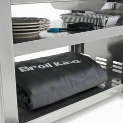 Broil King REG-S520C Regal S520 Commercial 5-Burner Grill On 2-Wheel Cart, 32-Inches -Broil King Shop bk storage shelves cs a 06 20