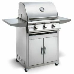 Blaze BLZ-3LBM Stainless Steel Freestanding 3-Burner Gas Grill, 25-inch