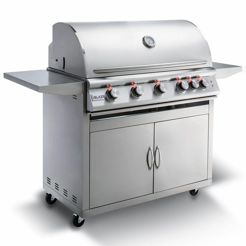 Blaze BLZ-5LTE2 Freestanding Gas Grill With Lights, 40-inch 1 Blaze BLZ-5LTE2 Freestanding Gas Grill With Lights, 40-inch