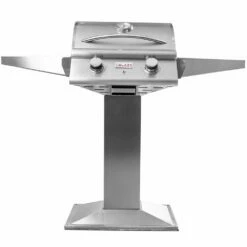 Blaze BLZ-ELEC-21 Stainless Steel Electric Grill With Pedestal, 21-inch -Broil King Shop blz elec 21 blz elec21 base a 03 21