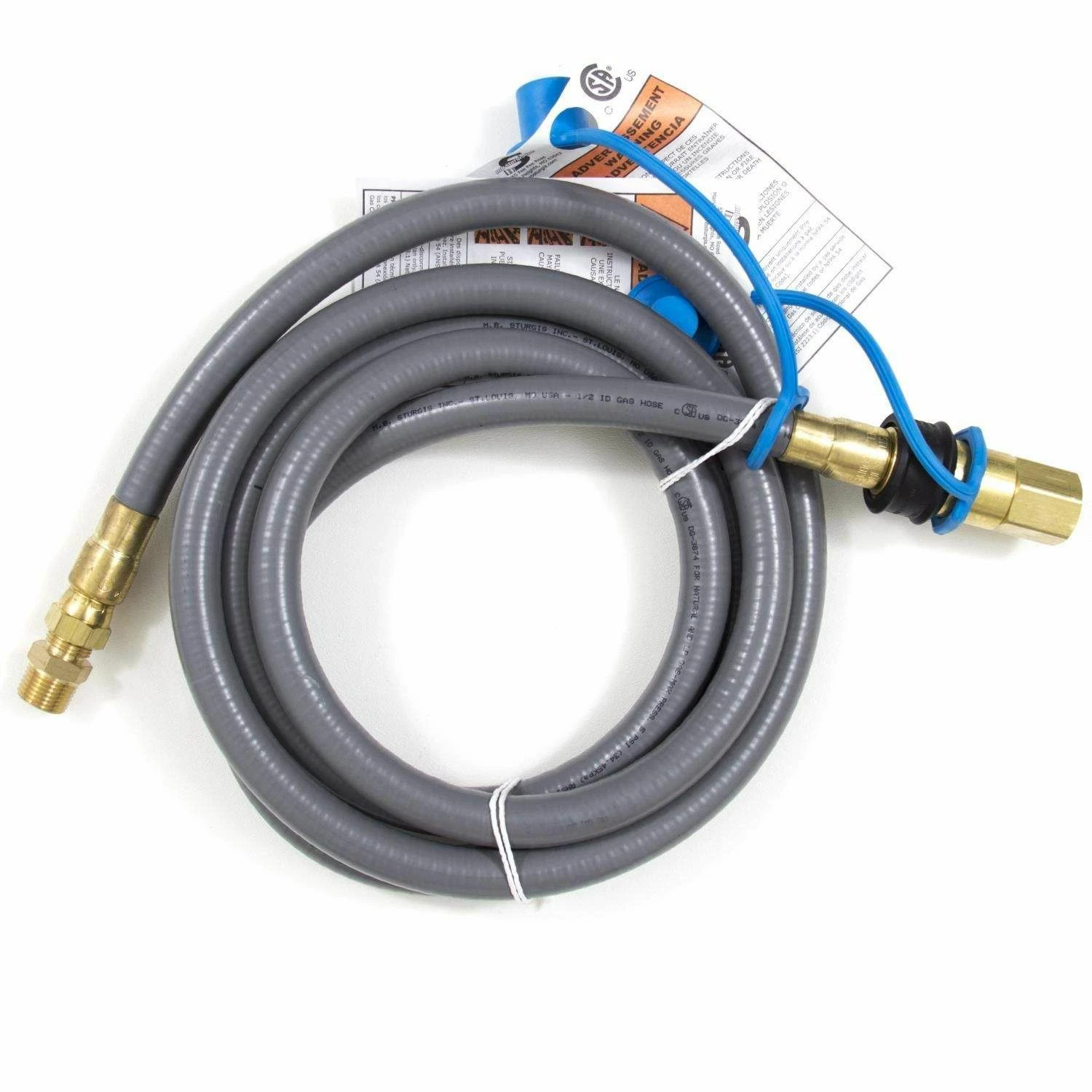 Blaze BLZ-NG-HOSE Natural Gas Hose And Quick Disconnect, 10-foot 1 Blaze BLZ-NG-HOSE Natural Gas Hose And Quick Disconnect, 10-foot