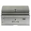 Coyote Stainless Steel Built-In Charcoal Grill, 36-Inch (C1CH36)