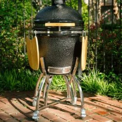 Coyote Asado Stand With Side Shelves (C1CHCS-CT) -Broil King Shop c1chcs ct c 07 21