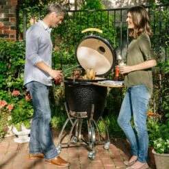 Coyote Asado Stand With Side Shelves (C1CHCS-CT) -Broil King Shop c1chcs ct g 07 21