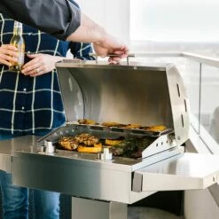 Coyote Stainless Steel Electric Grill On Pedestal (C1EL120SM-C1ELCT21) 22 Coyote Stainless Steel Electric Grill On Pedestal (C1EL120SM-C1ELCT21) -Broil King Shop c1el120sm c1elct21 ls d 07 21