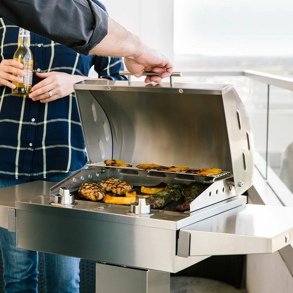 Coyote Stainless Steel Electric Grill On Pedestal (C1EL120SM-C1ELCT21) 9 Coyote Stainless Steel Electric Grill On Pedestal (C1EL120SM-C1ELCT21) - Image 9