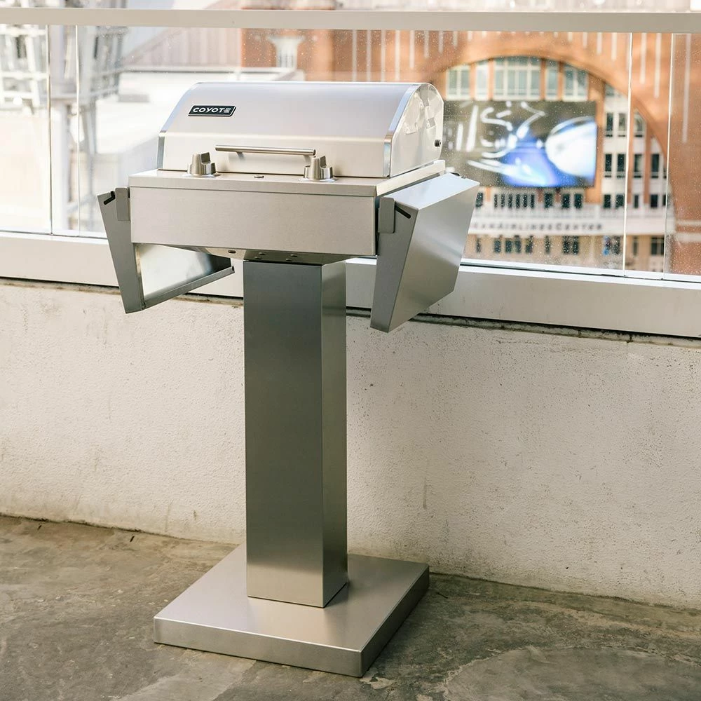 Coyote Stainless Steel Electric Grill On Pedestal (C1EL120SM-C1ELCT21) 10 Coyote Stainless Steel Electric Grill On Pedestal (C1EL120SM-C1ELCT21) - Image 10