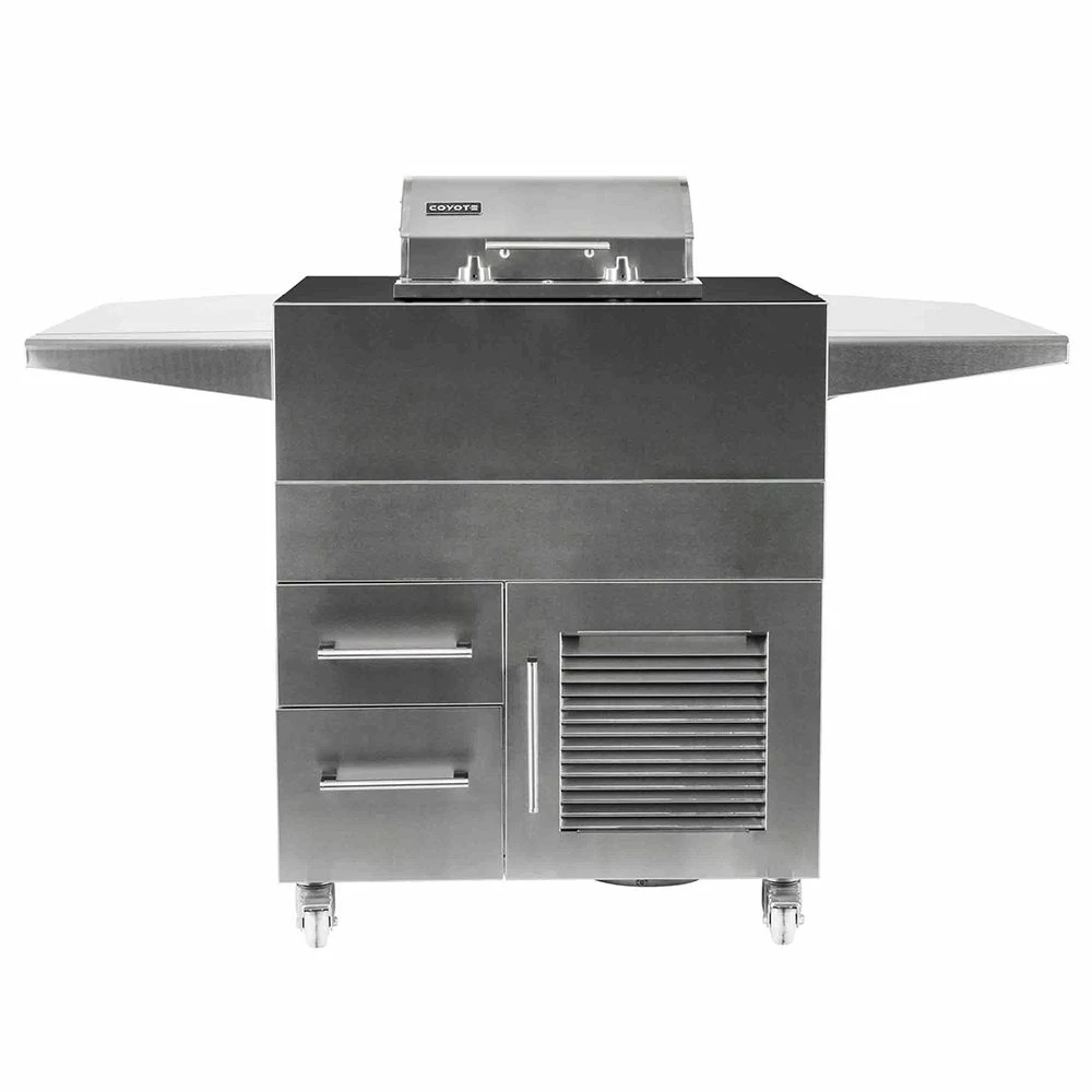 Coyote Stainless Steel Electric Grill On Cart (C1EL120SM-C2ELISL) 1 Coyote Stainless Steel Electric Grill On Cart (C1EL120SM-C2ELISL)