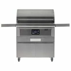 Coyote Stainless Steel Freestanding Pellet Grill, 36-Inch (C1P36-FS)