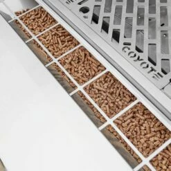 Coyote Stainless Steel Built-In Pellet Grill, 36-Inch (C1P36) -Broil King Shop c1p36 fs d 07 21 2