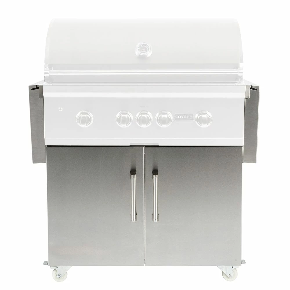 Coyote Stainless Steel Grill Cart, 36-Inch (C1S36CT) 1 Coyote Stainless Steel Grill Cart, 36-Inch (C1S36CT)