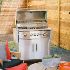 Coyote Stainless Steel Grill Cart, 36-Inch (C1S36CT) 5 Coyote Stainless Steel Grill Cart, 36-Inch (C1S36CT) -Broil King Shop c1s36ct c 07 21