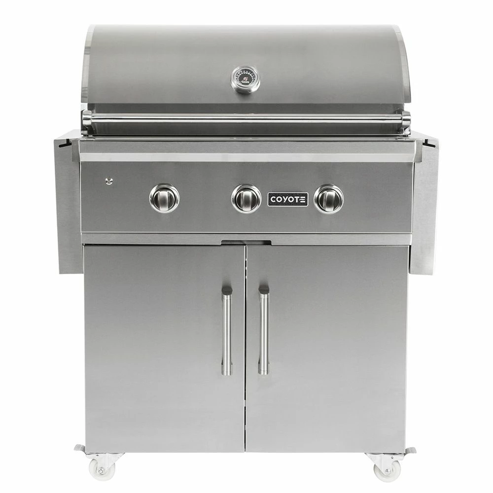 Coyote C-Series Stainless Steel Freestanding Gas Grill, 34-Inch (C2C34-CT) 1 Coyote C-Series Stainless Steel Freestanding Gas Grill, 34-Inch (C2C34-CT)