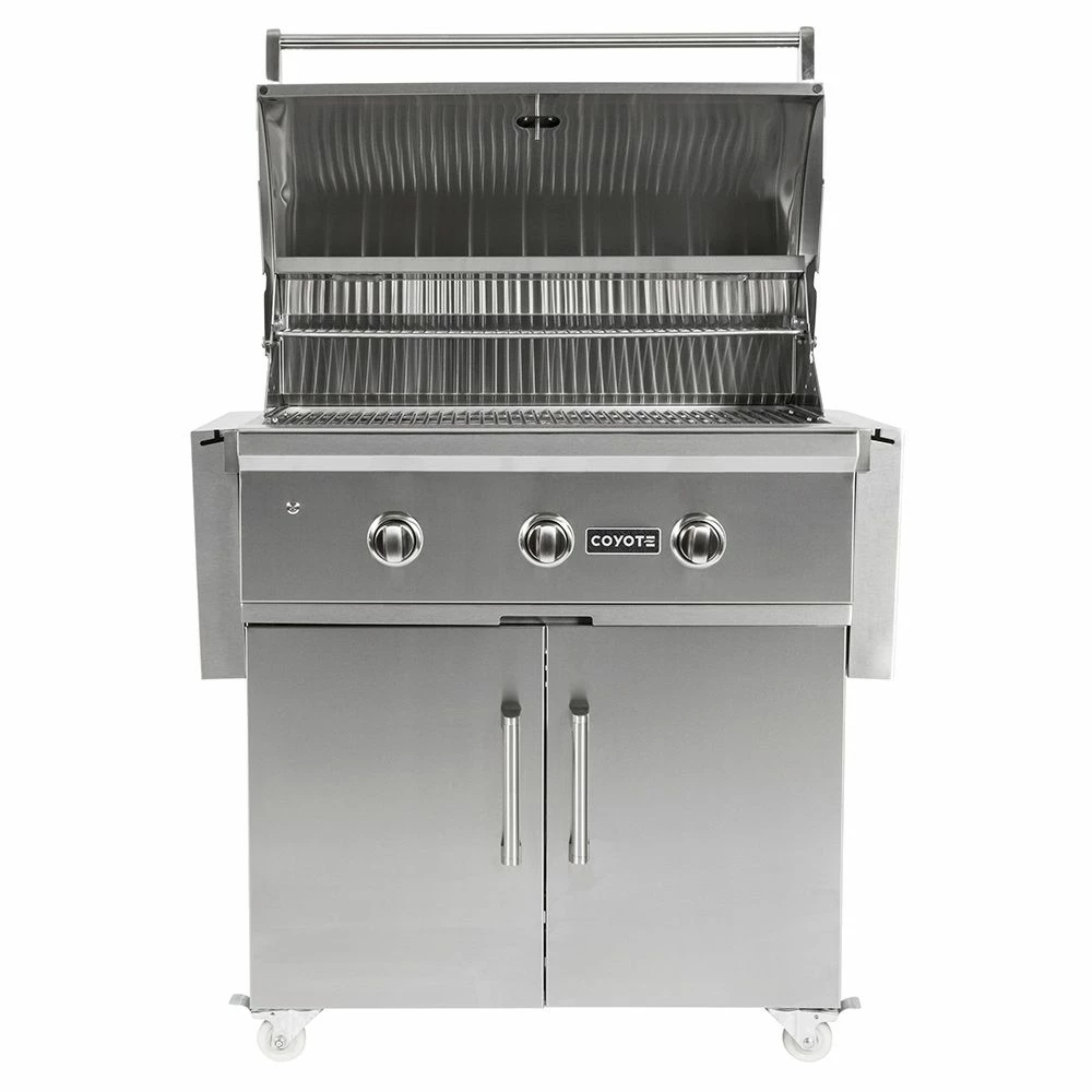 Coyote C-Series Stainless Steel Freestanding Gas Grill, 34-Inch (C2C34-CT) 2 Coyote C-Series Stainless Steel Freestanding Gas Grill, 34-Inch (C2C34-CT) - Image 2